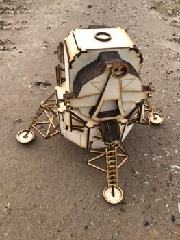 Apollo lunar module as 3D Model